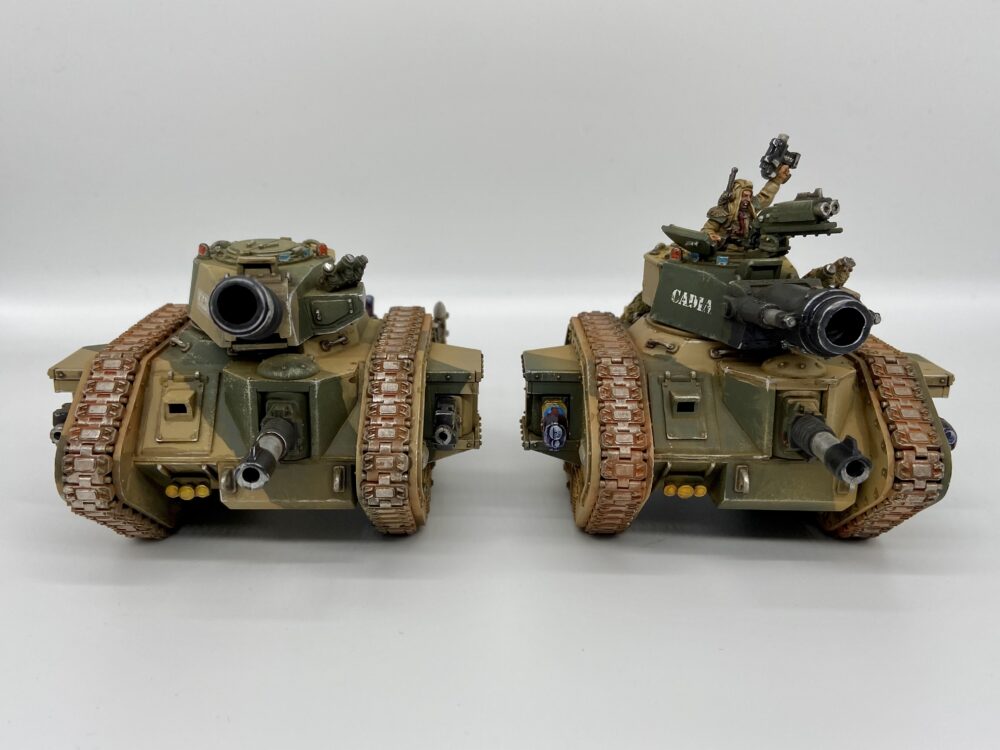 Two Cadian Leman Russ Done
