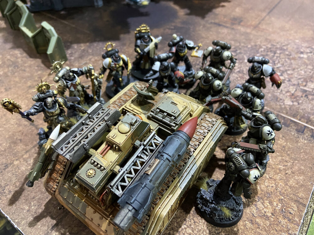 Astra Militarum Tactics - Must improve movement and screening to stop this from happening
