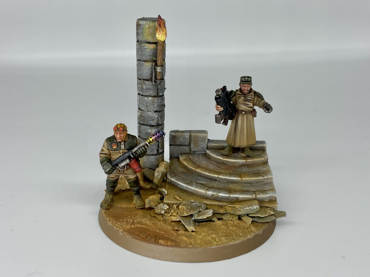 Company Commander Emil Thanz Completed