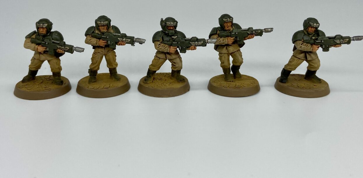 Cadian Infantry Completed