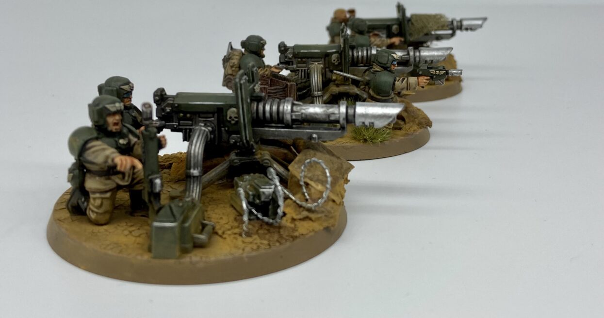 Lascannon Heavy Weapon Teams Completed