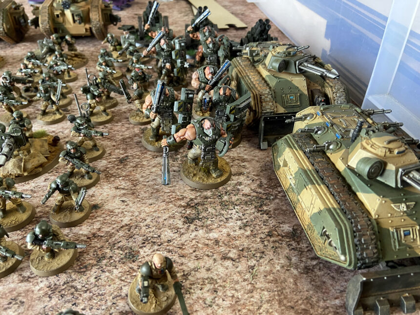 Cadians vs Tau - 1,500 Points - Warhammer 40K Blog