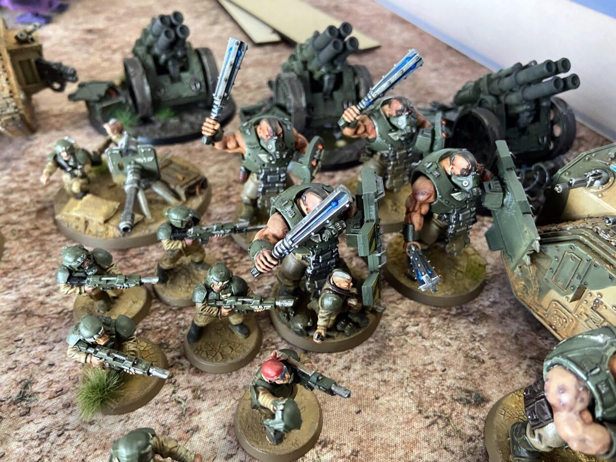 Cadians vs Tau - 1,500 Points - Warhammer 40K Blog