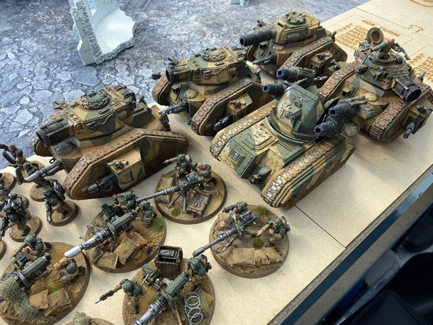 Cadians vs Craftworlds - 1,500 Points - Warhammer 40K Blog