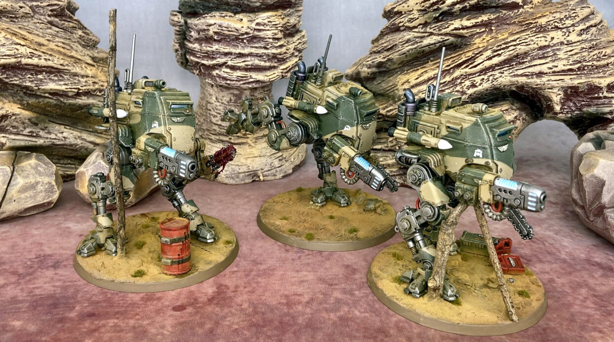 Armoured Sentinels Completed