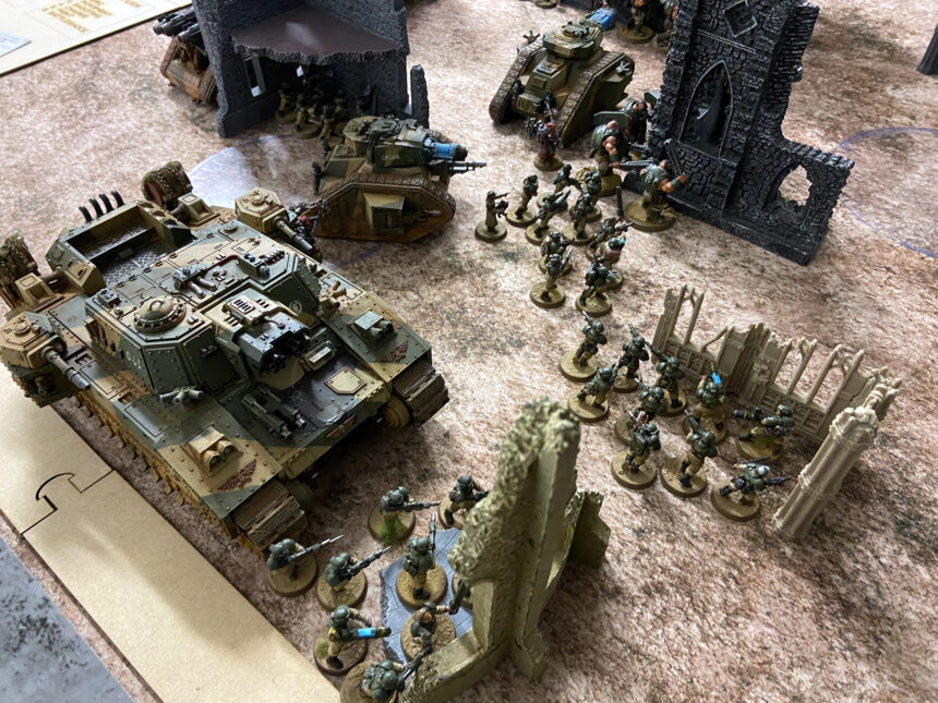 Cadians Vs Drukhari - 2022 League - 2,000 pts