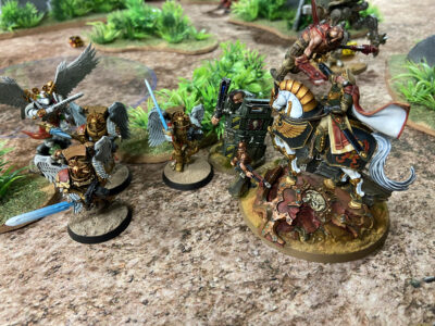 Blood Angels vs Cadians & Lord Solar – 2,000 Points