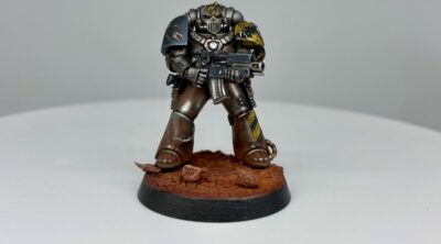First Iron Warrior Tactical Marine Completed