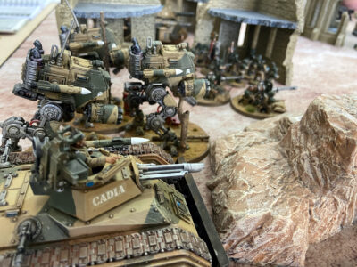 Cadians vs Blood Angels – 2,000 Points – 10th Edition
