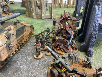 Cadians vs Imperial Knights – 1,750 Points – 10th Edition