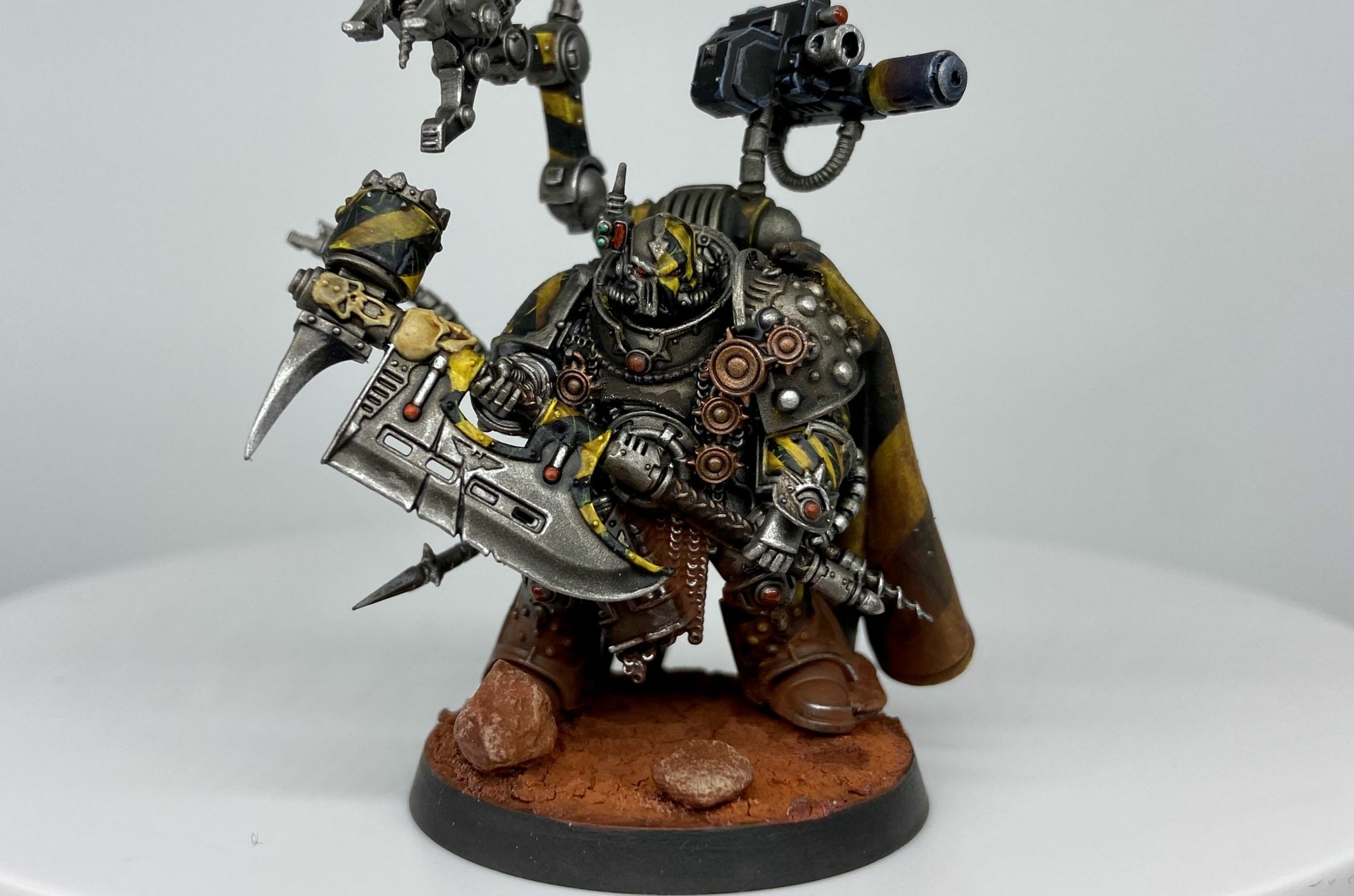 Iron Warriors Warsmith Conversion Completed - 40K Blog