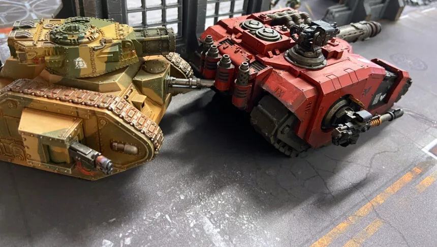 Rematch - Cadians vs Blood Angels - 2,000 Points - 10th Edition