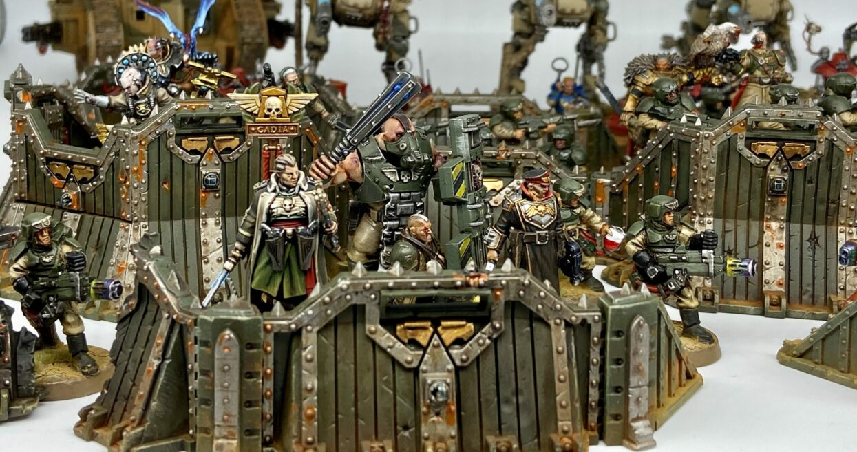 What are these astra militarum models shown in a recent warhammer