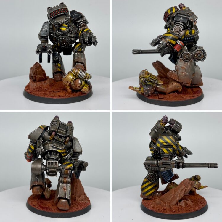 30K Iron Warriors Contemptor - Anti-Infantry