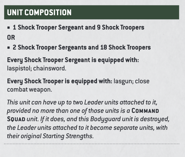 Cadian Shock Troopers