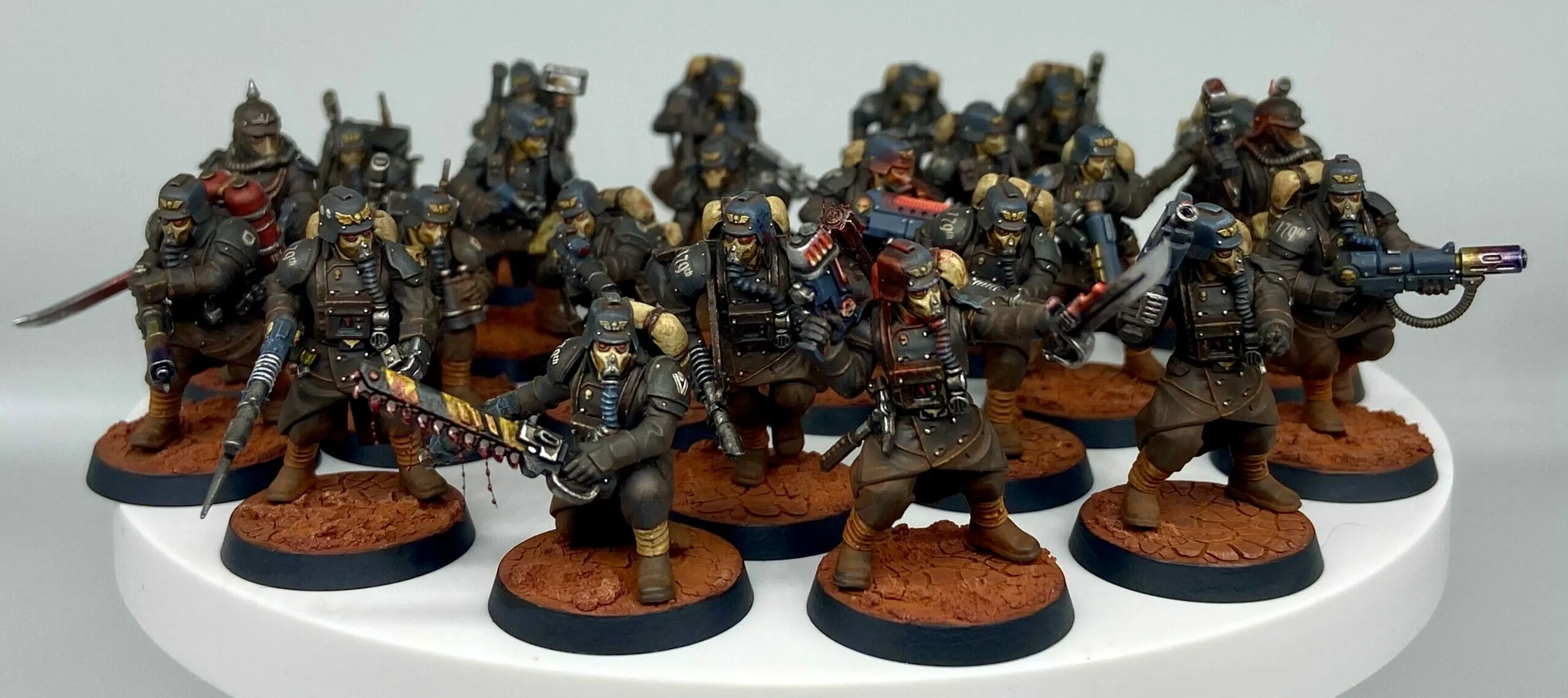 Krieg Kill Team (Veteran Guardsmen Kill Team) Completed